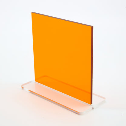 Tinted Orange 300 Perspex Acrylic Sheets